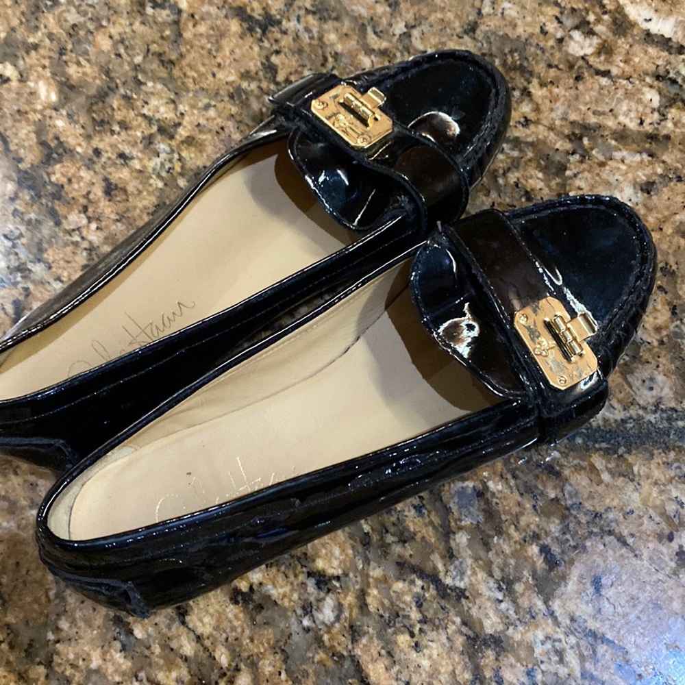Black Patent Leather Cole Haan Loafer